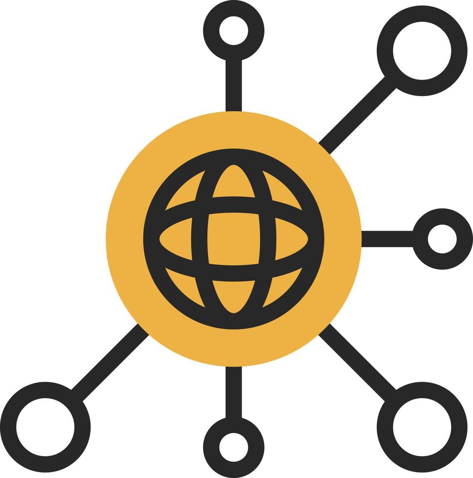 Networking Vector Icon Design