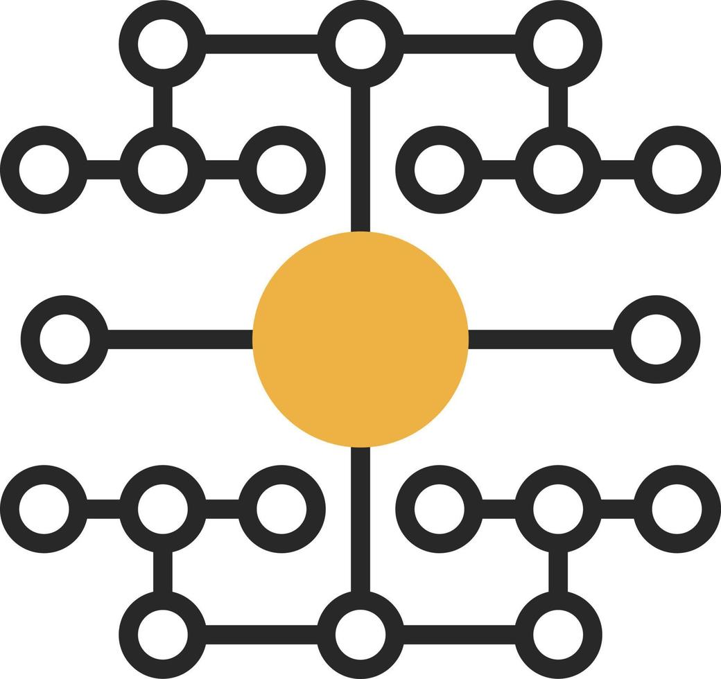 Concept Map Vector Icon Design