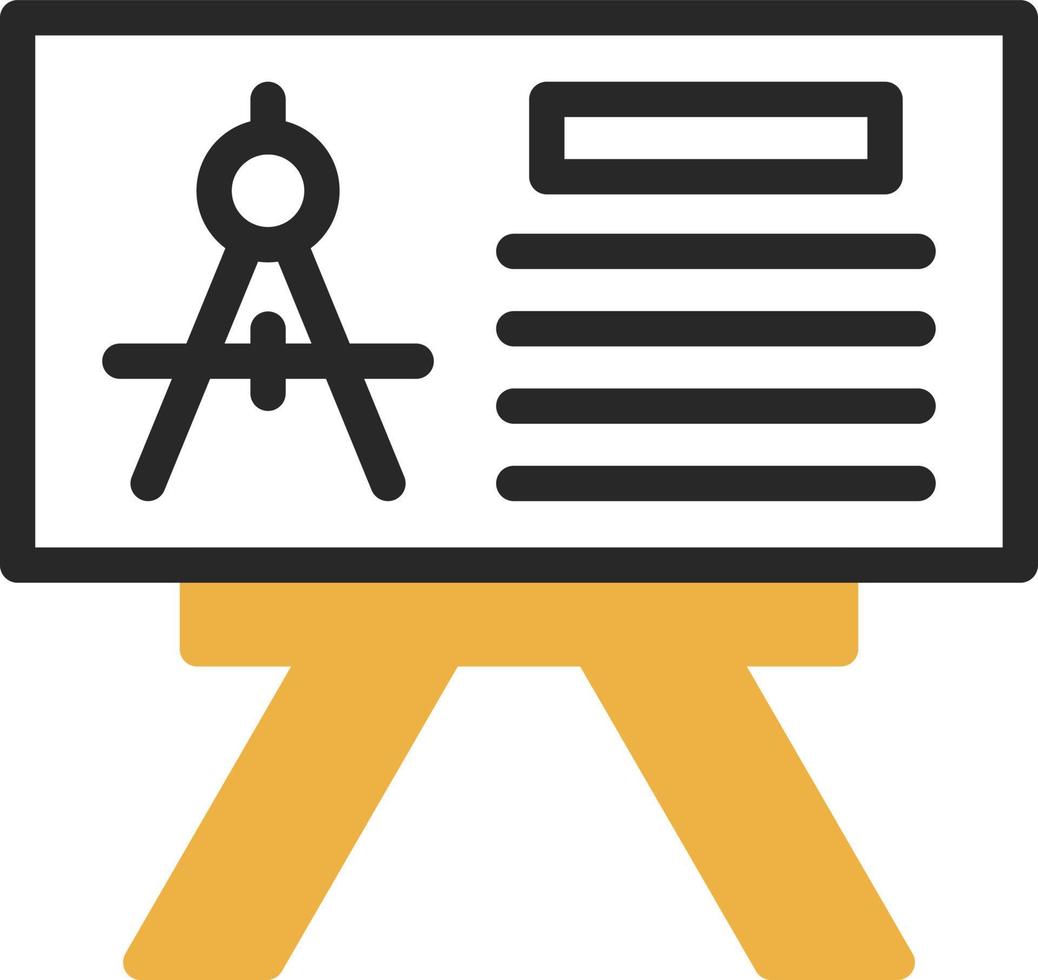 Drawing Compass Vector Icon Design