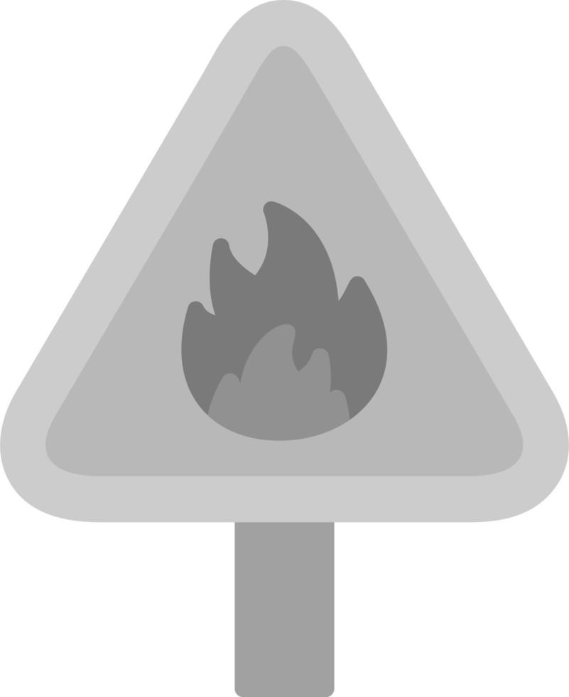 Flammable Vector Icon