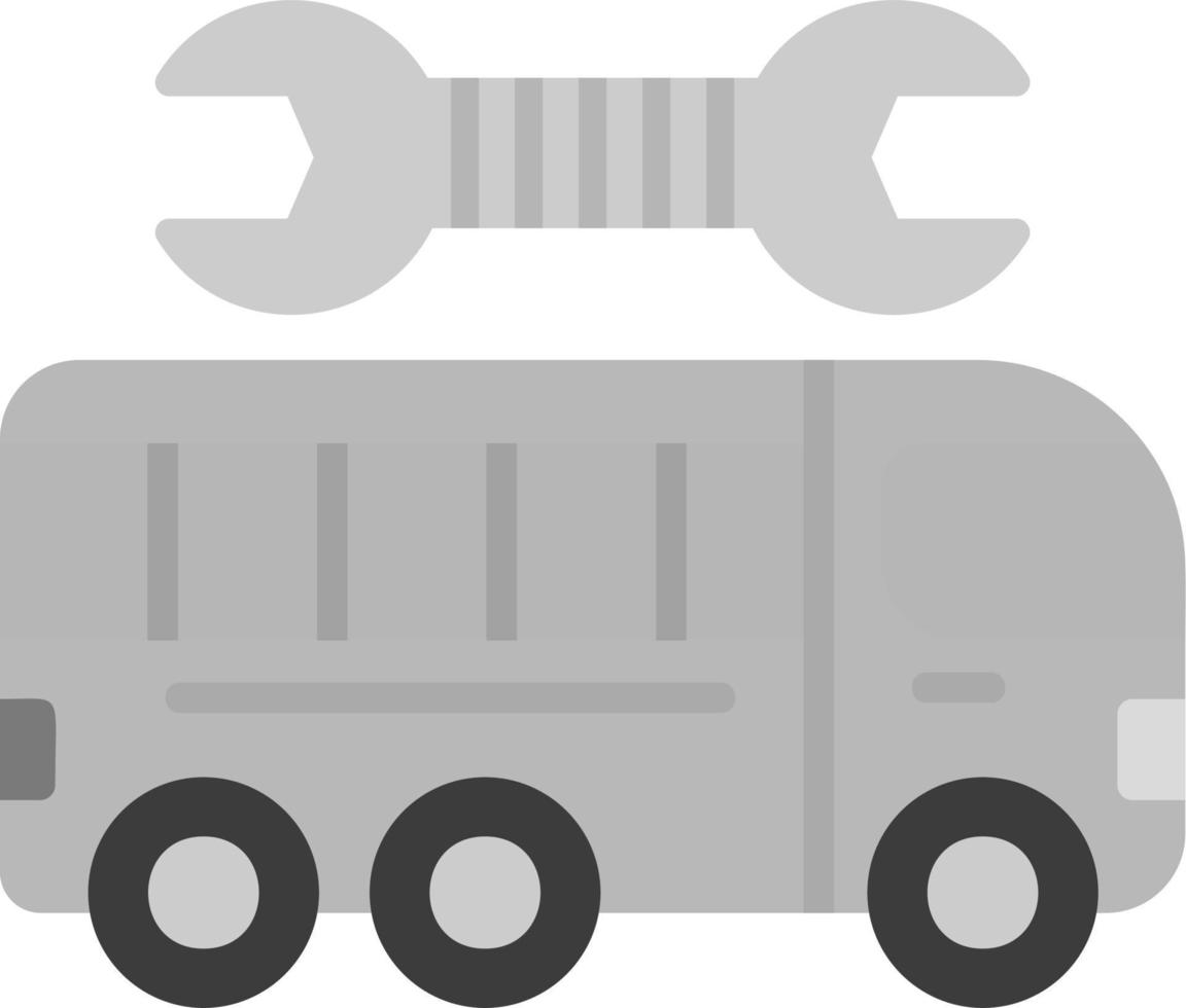 Repairing Bus Vector Icon