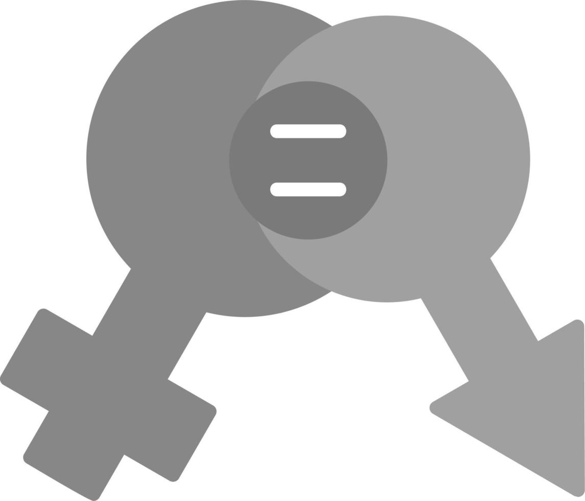 icono de vector de igualdad de género