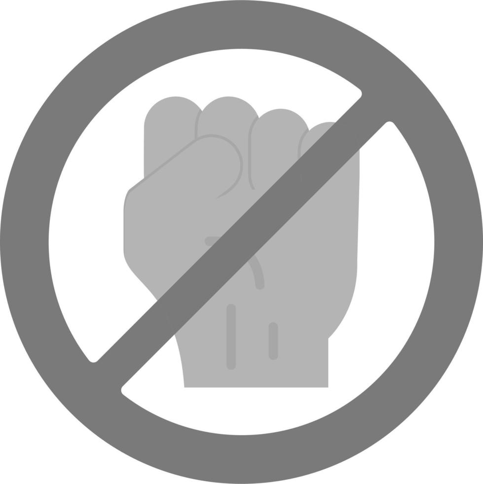 No Violence Vector Icon