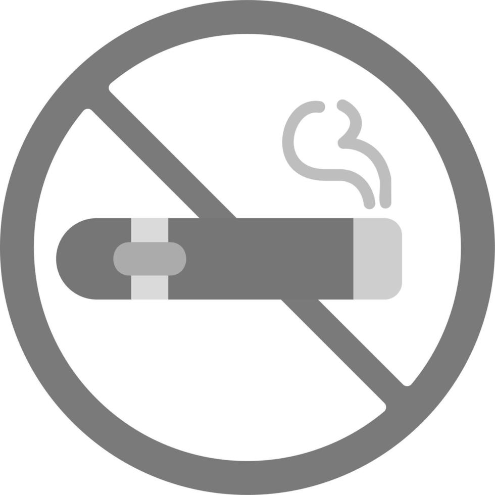 ningún icono de vector de cigarro