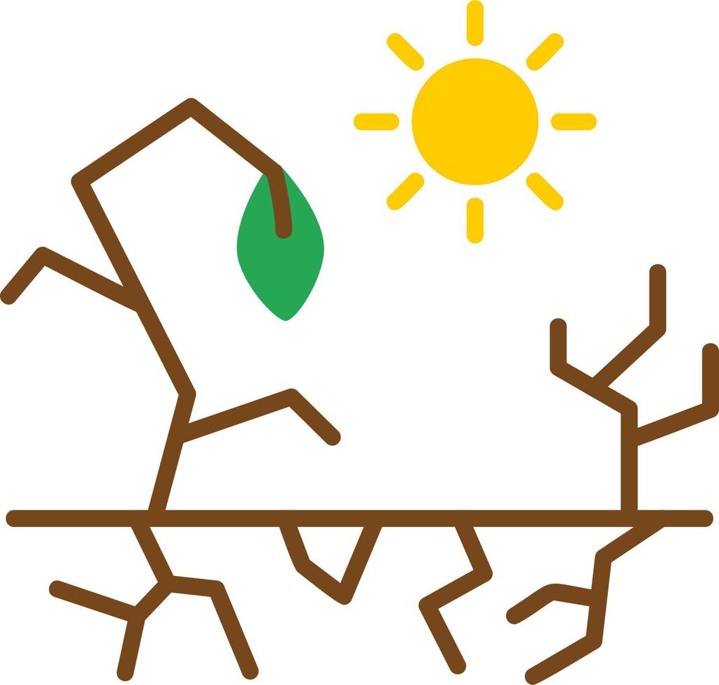 Drought Vector Icon
