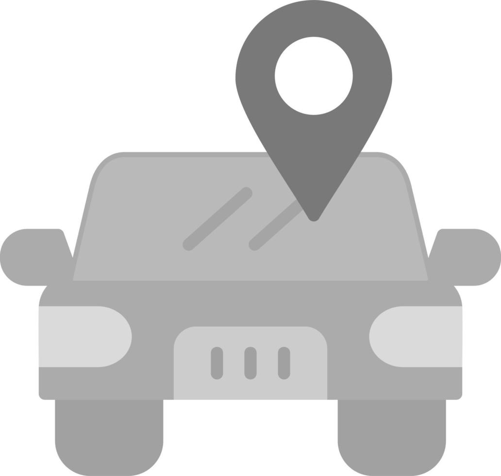 Car Location Vector Icon