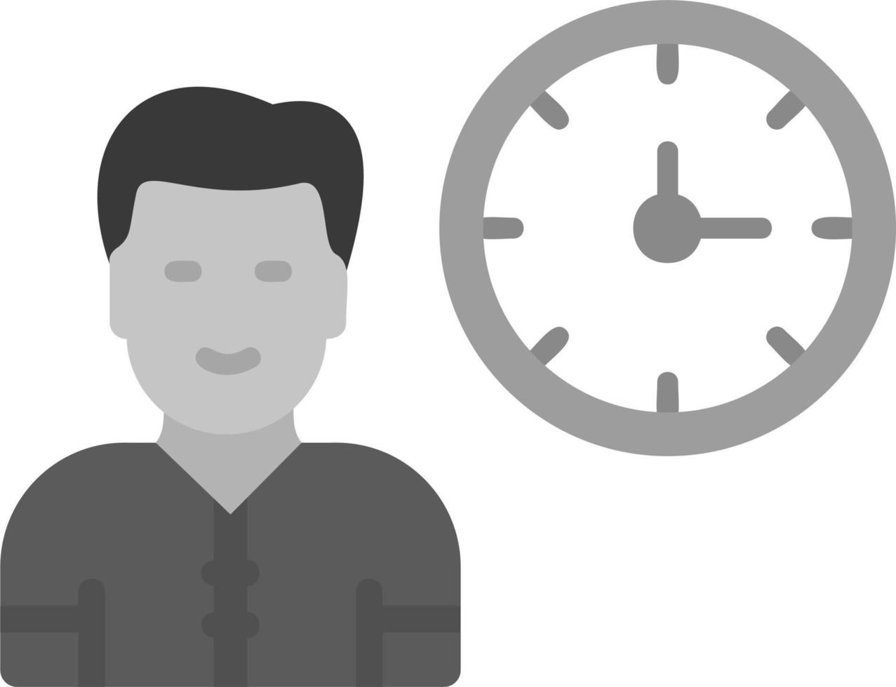 Work Time Vector Icon