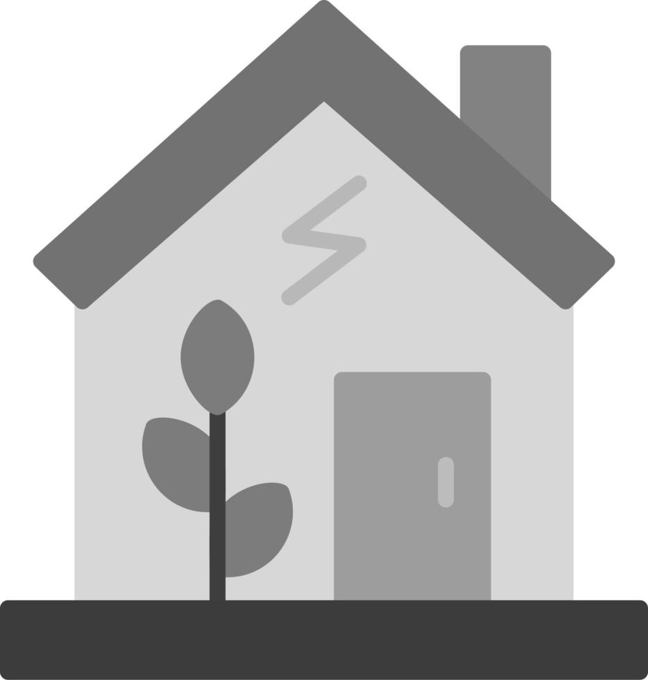 Green House Vector Icon