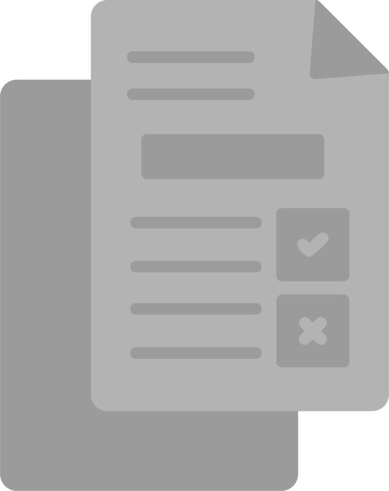 Document Vector Icon