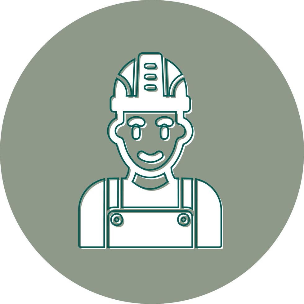 Factory Worker Vector Icon