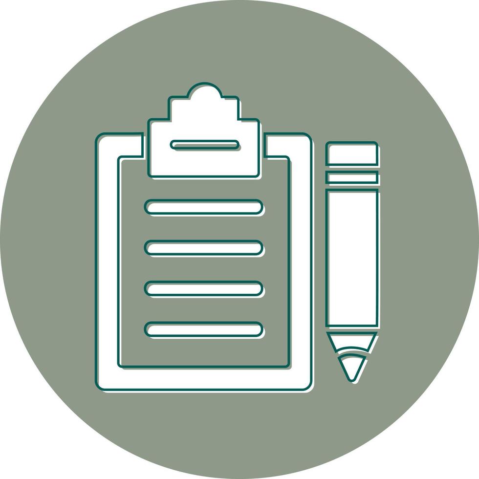 Inventory List Vector Icon