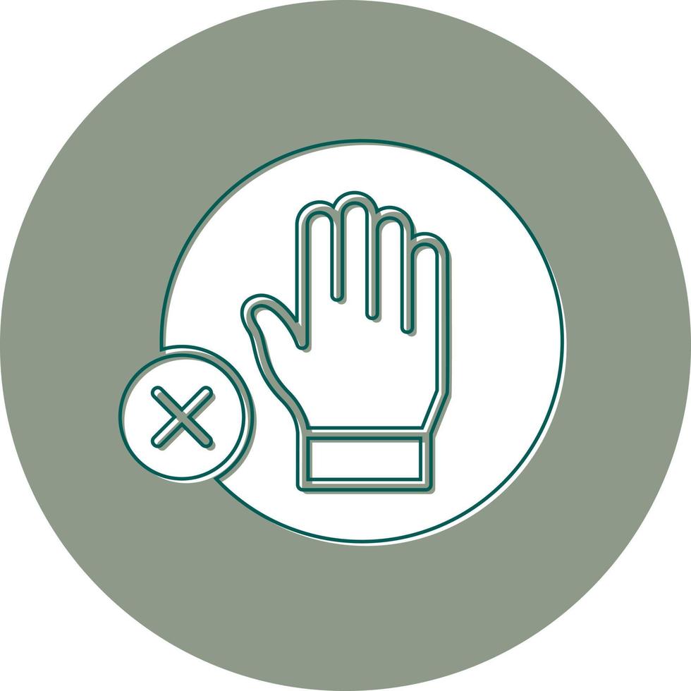 No Groping Vector Icon