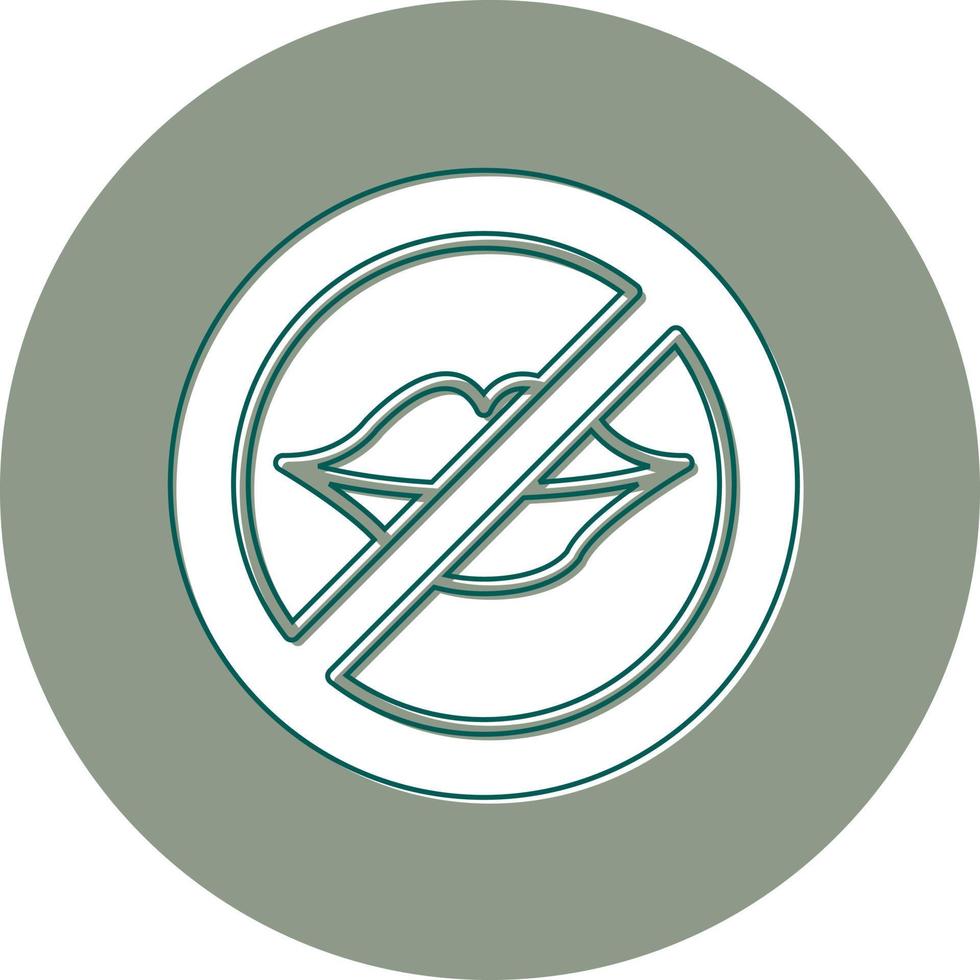 No Catcalling Vector Icon