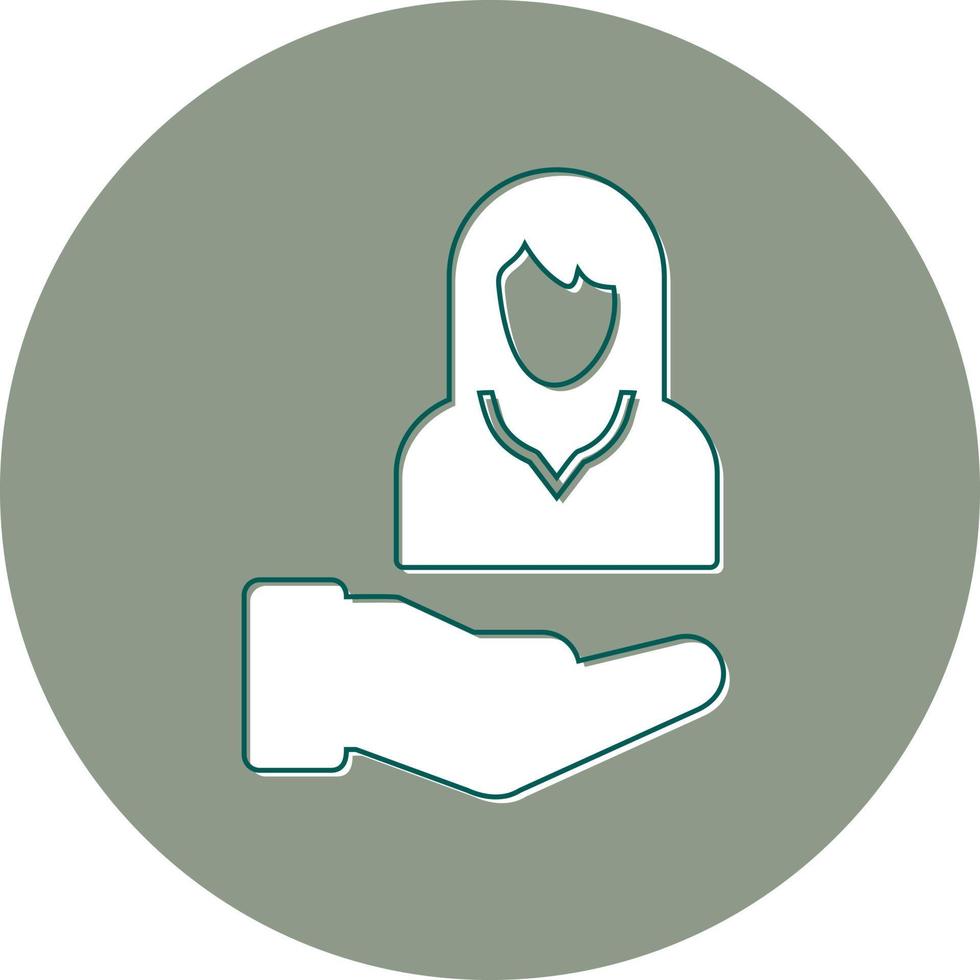 Female Support Vector Icon