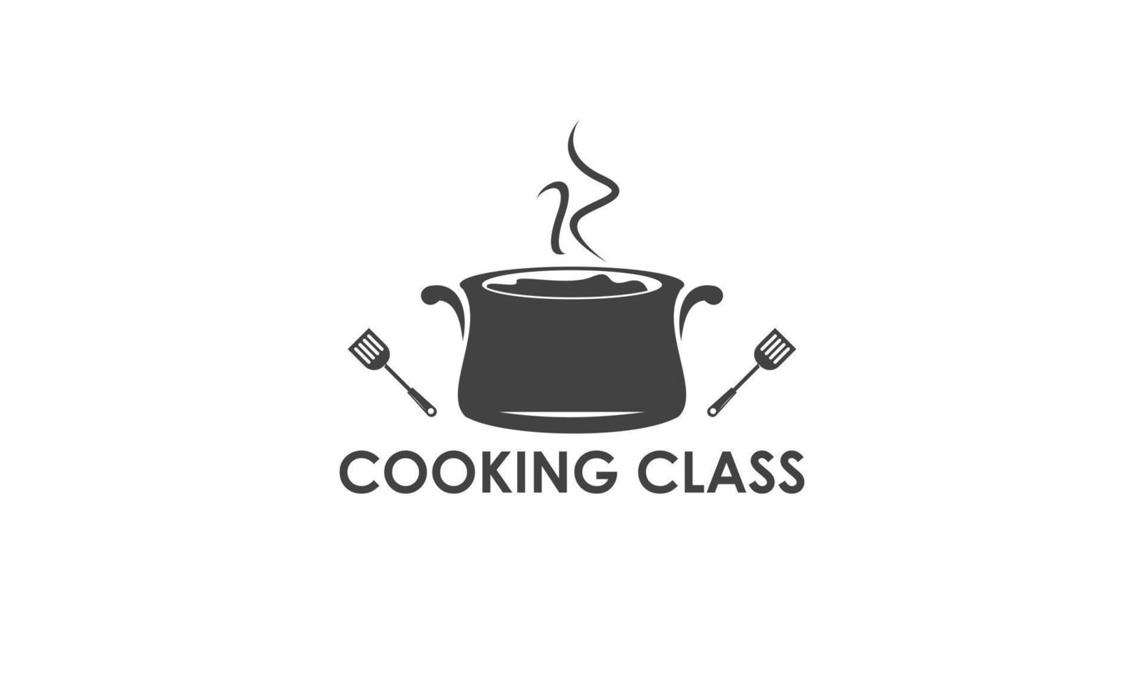 Clásico Cocinando clase y comida etiquetas emblemas insignias logo culinario colegio Cocinando cursos vector