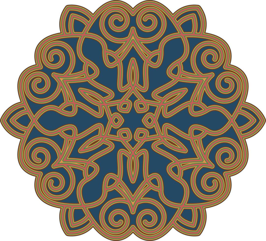 3D Mandala Multilayered Cut File SVG vector