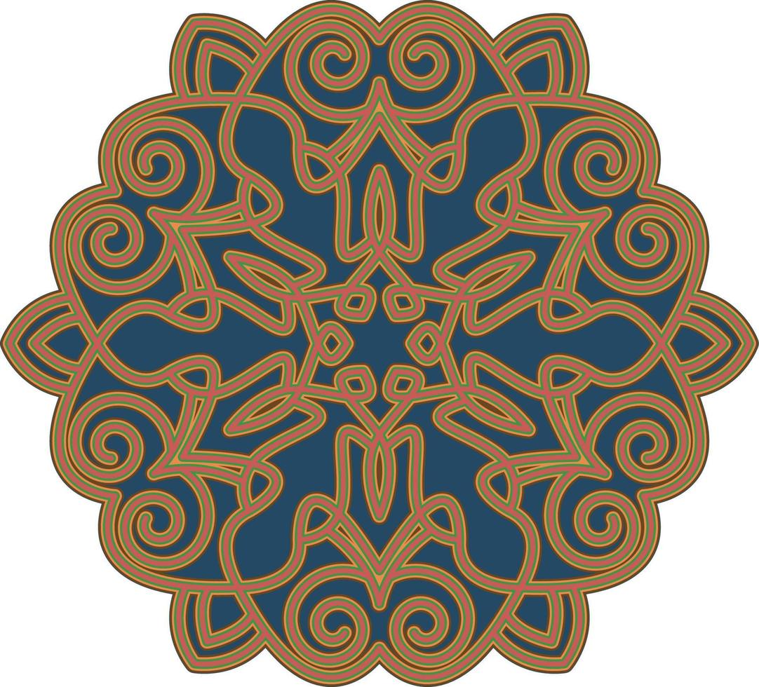 3D Mandala Multilayered Cut File SVG vector