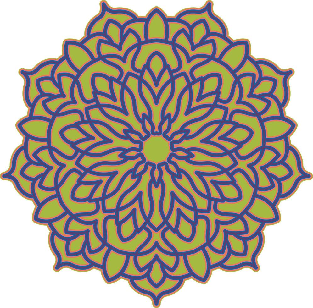 3D Mandala Multilayered Cut File SVG vector