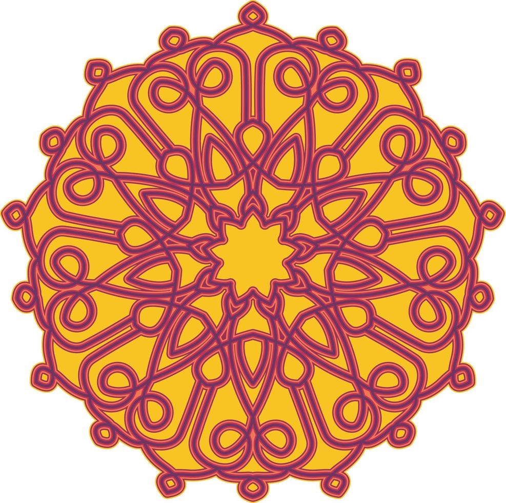 3D Mandala Multilayered Cut File SVG vector