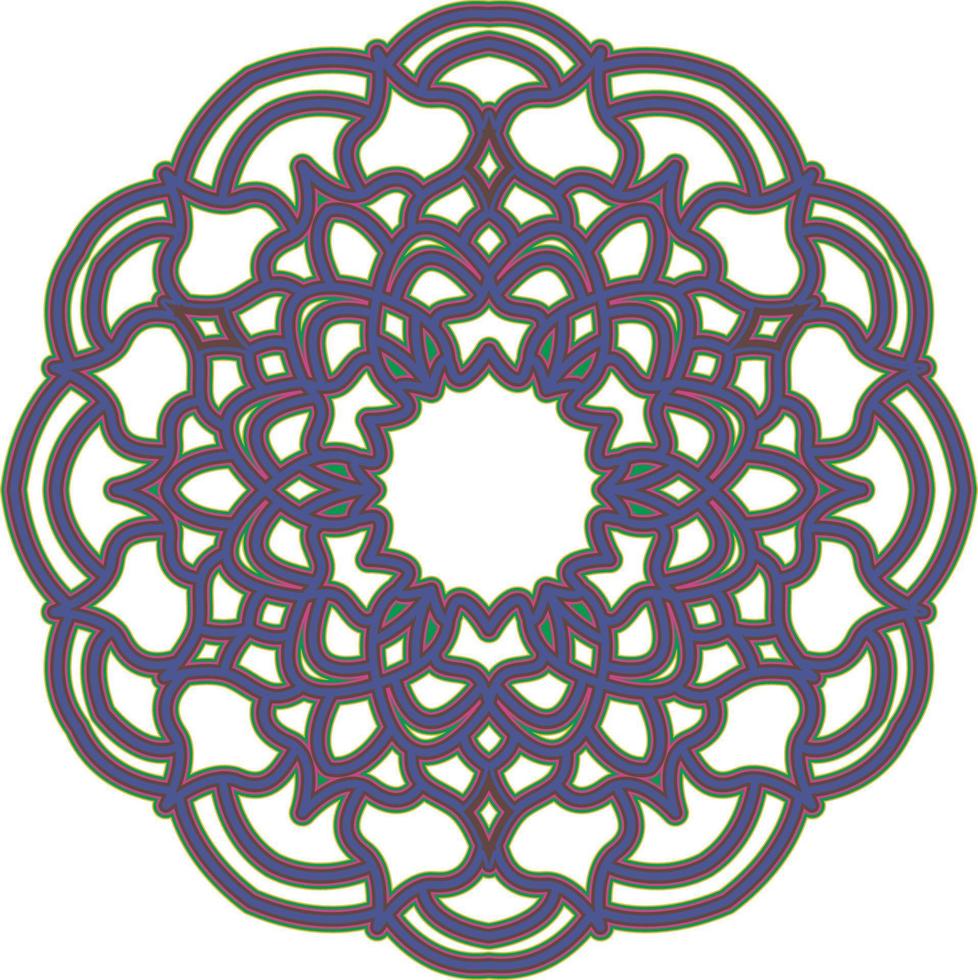 3D Mandala Multilayered Cut File SVG vector