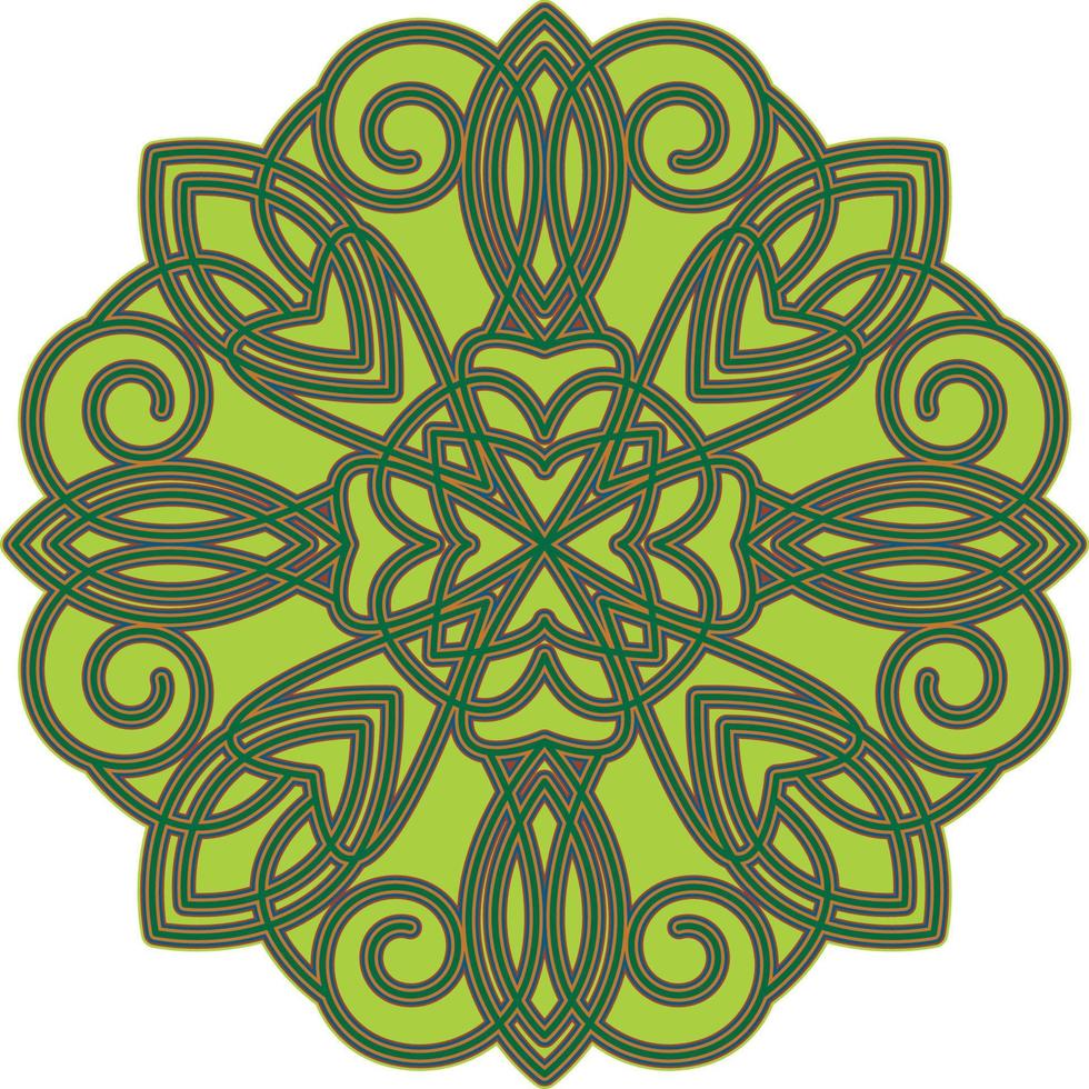 3D Mandala Multilayered Cut File SVG vector