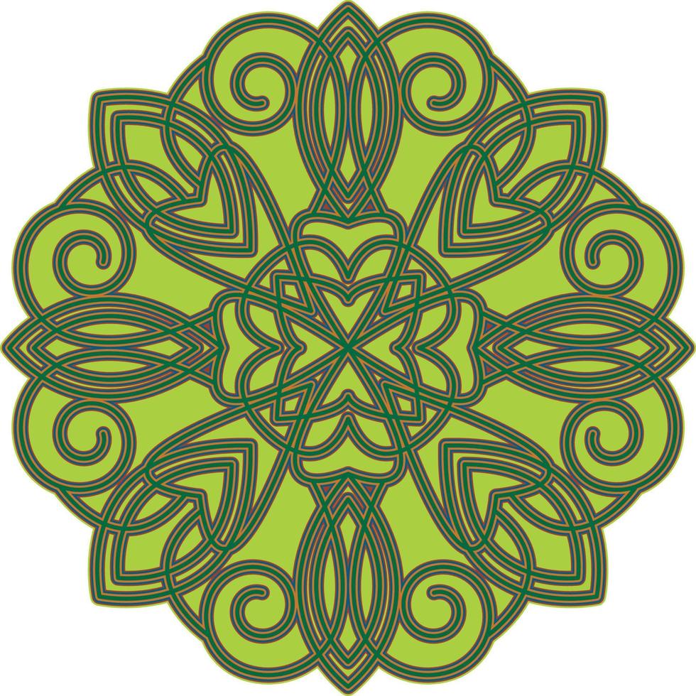 3D Mandala Multilayered Cut File SVG vector