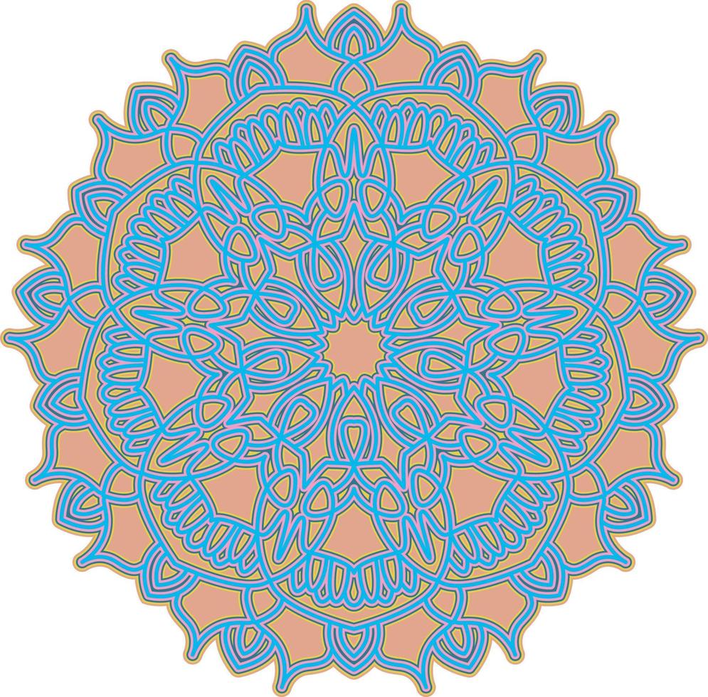 3D Mandala Multilayered Cut File SVG vector