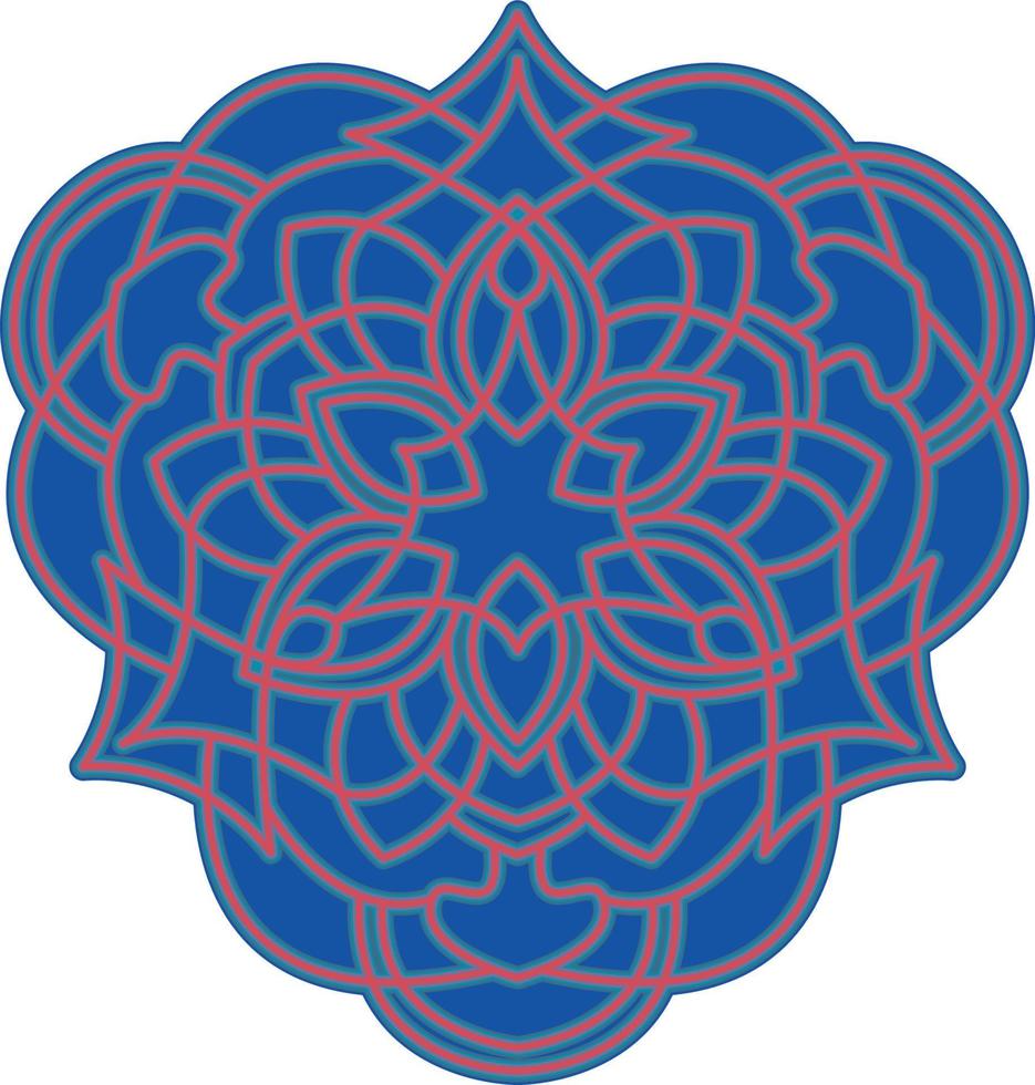3D Mandala Multilayered Cut File SVG vector