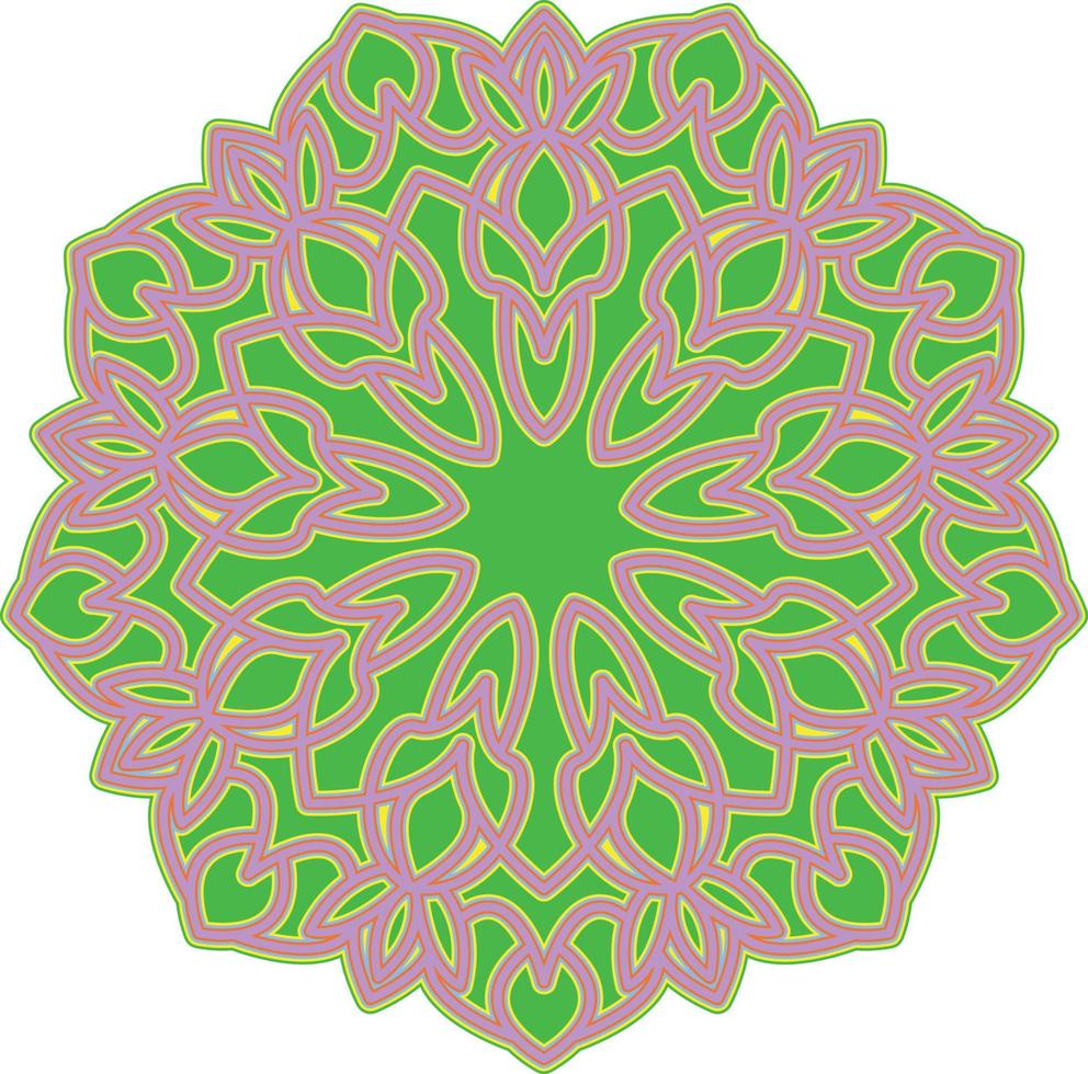 3D Mandala Multilayered Cut File SVG vector