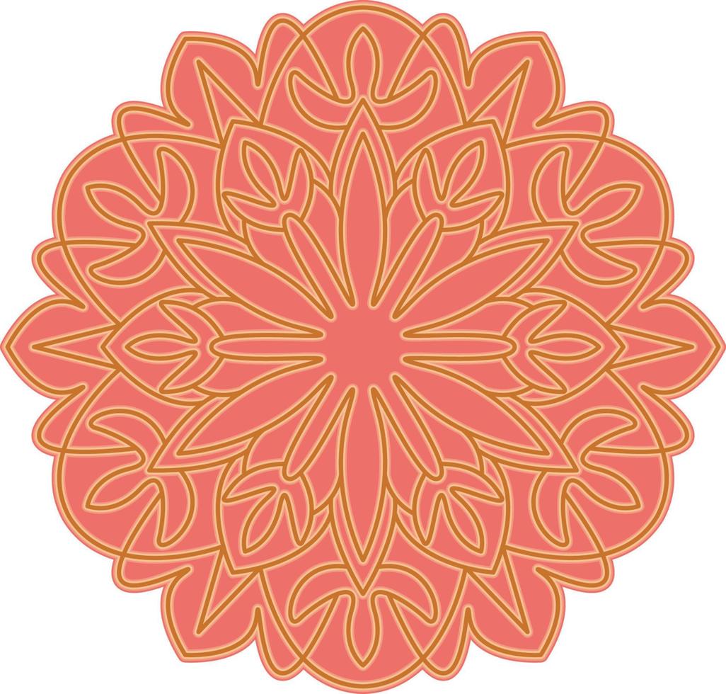 3D Mandala Multilayered Cut File SVG vector