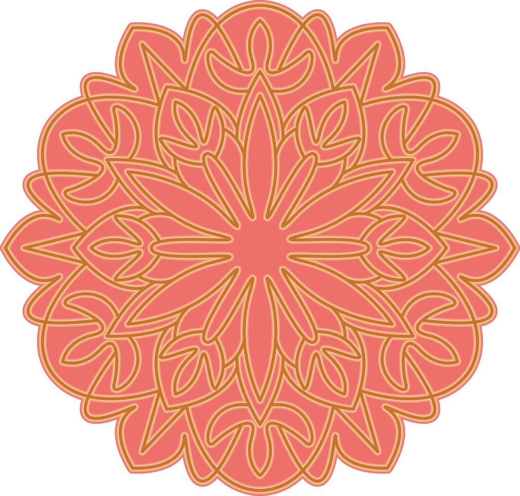 3D Mandala Multilayered Cut File SVG vector