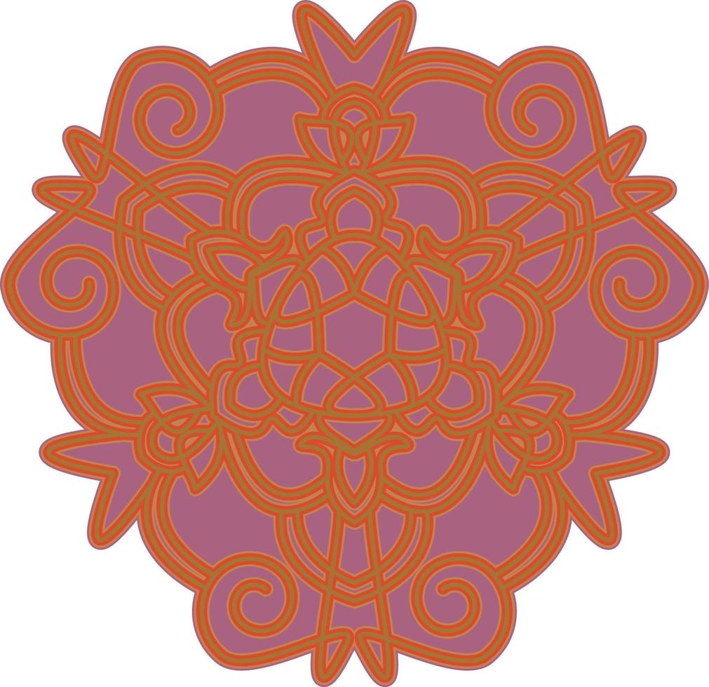 3D Mandala Multilayered Cut File SVG vector