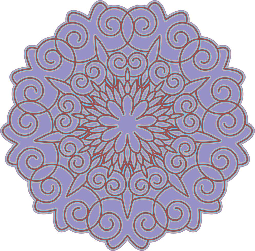 3D Mandala Multilayered Cut File SVG vector