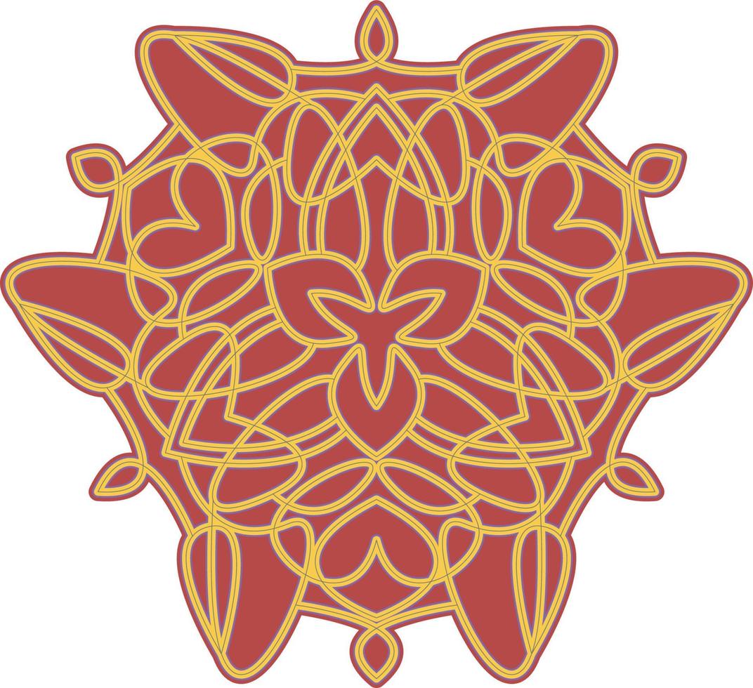 3D Mandala Multilayered Cut File SVG vector