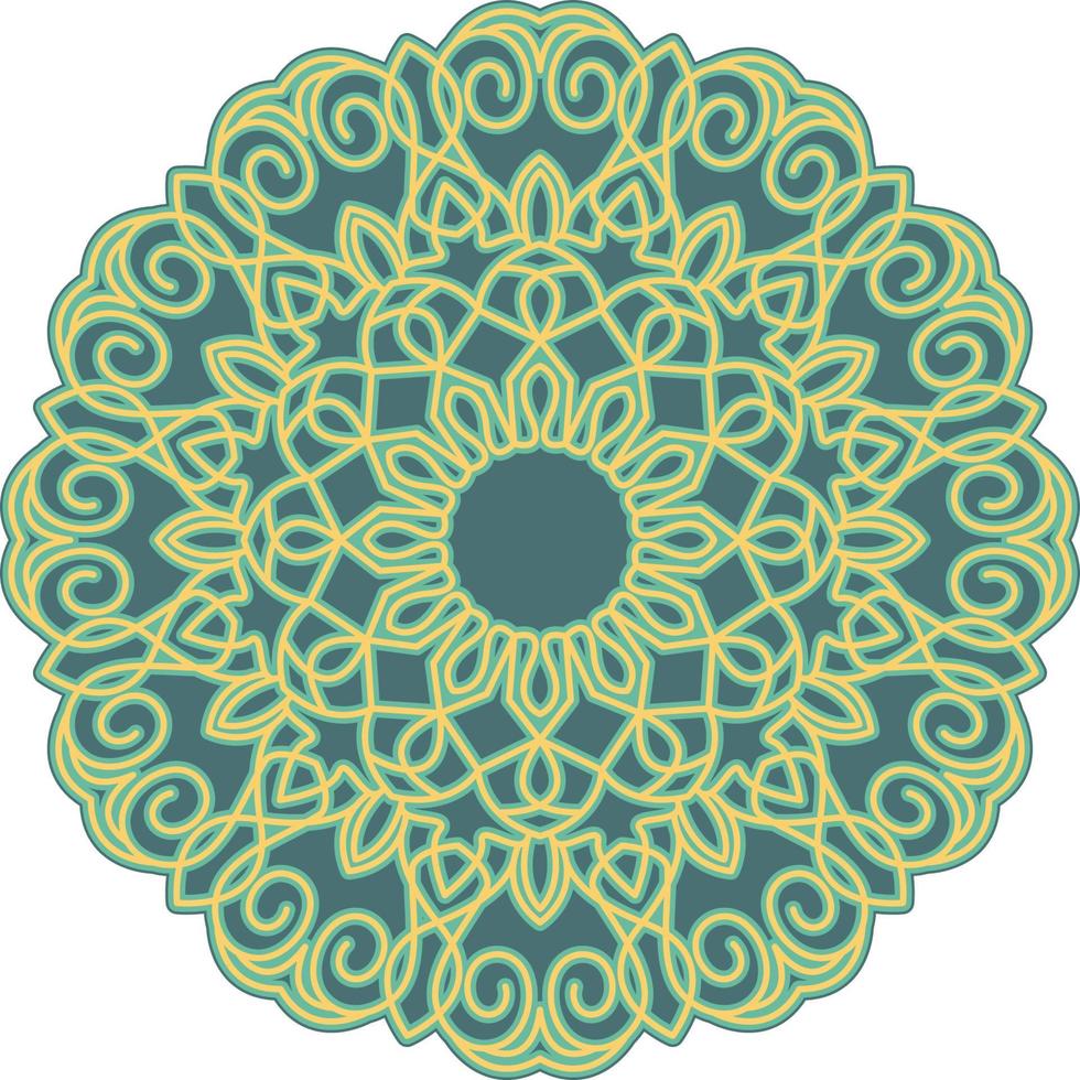 3D Mandala Multilayered Cut File SVG vector