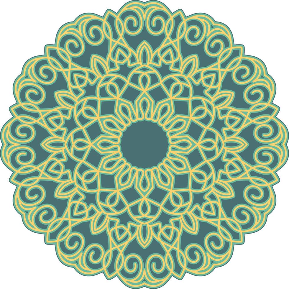 3d mandala multicapa cortar archivo svg vector