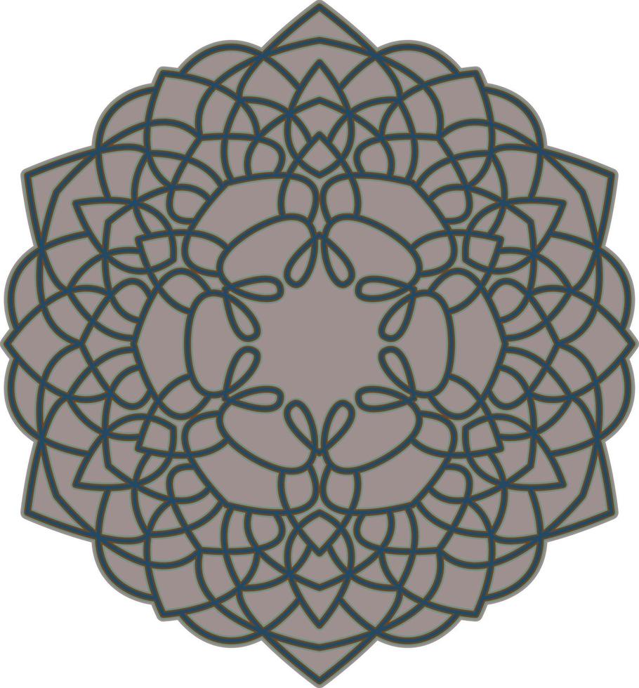 3D Mandala Multilayered Cut File SVG vector