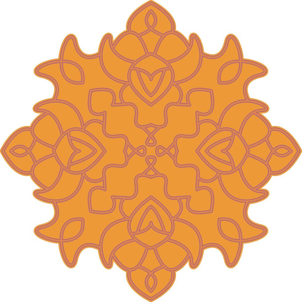 3D Mandala Multilayered Cut File SVG vector