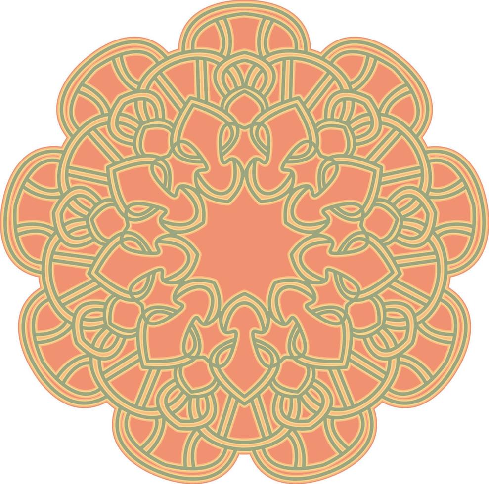 3D Mandala Multilayered Cut File SVG vector