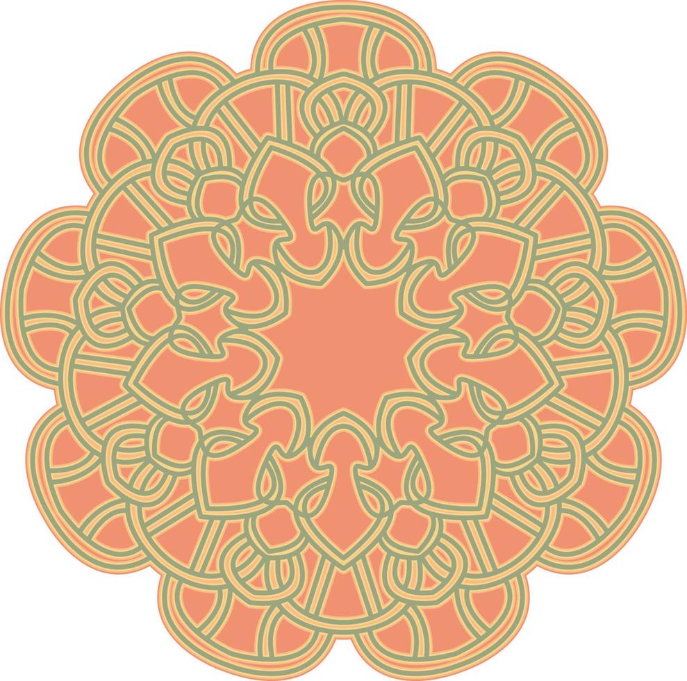 3D Mandala Multilayered Cut File SVG vector