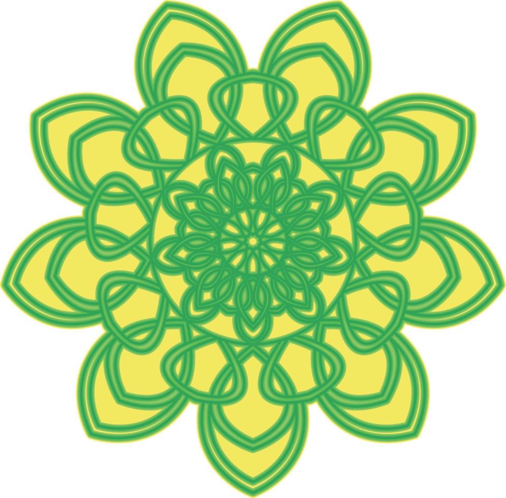 3D Mandala Multilayered Cut File SVG vector