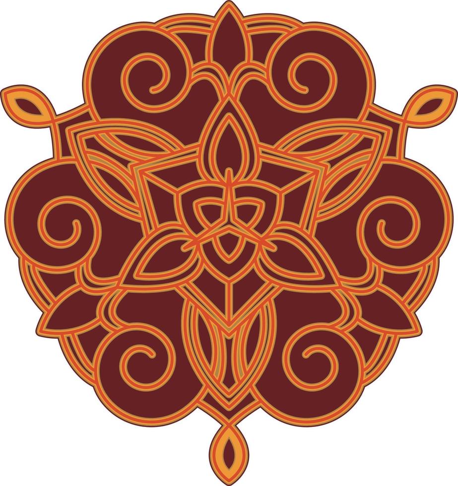 3D Mandala Multilayered Cut File SVG vector