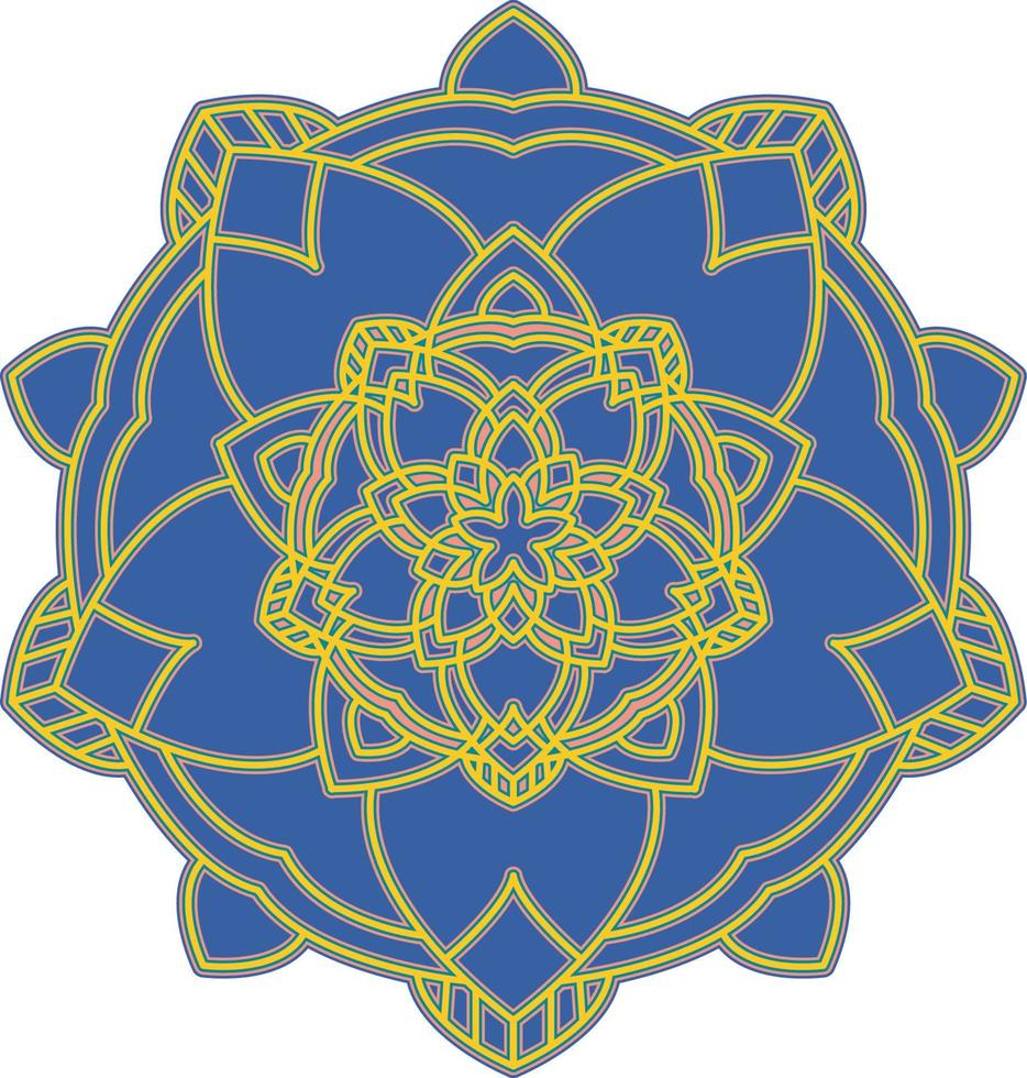 3D Mandala Multilayered Cut File SVG vector