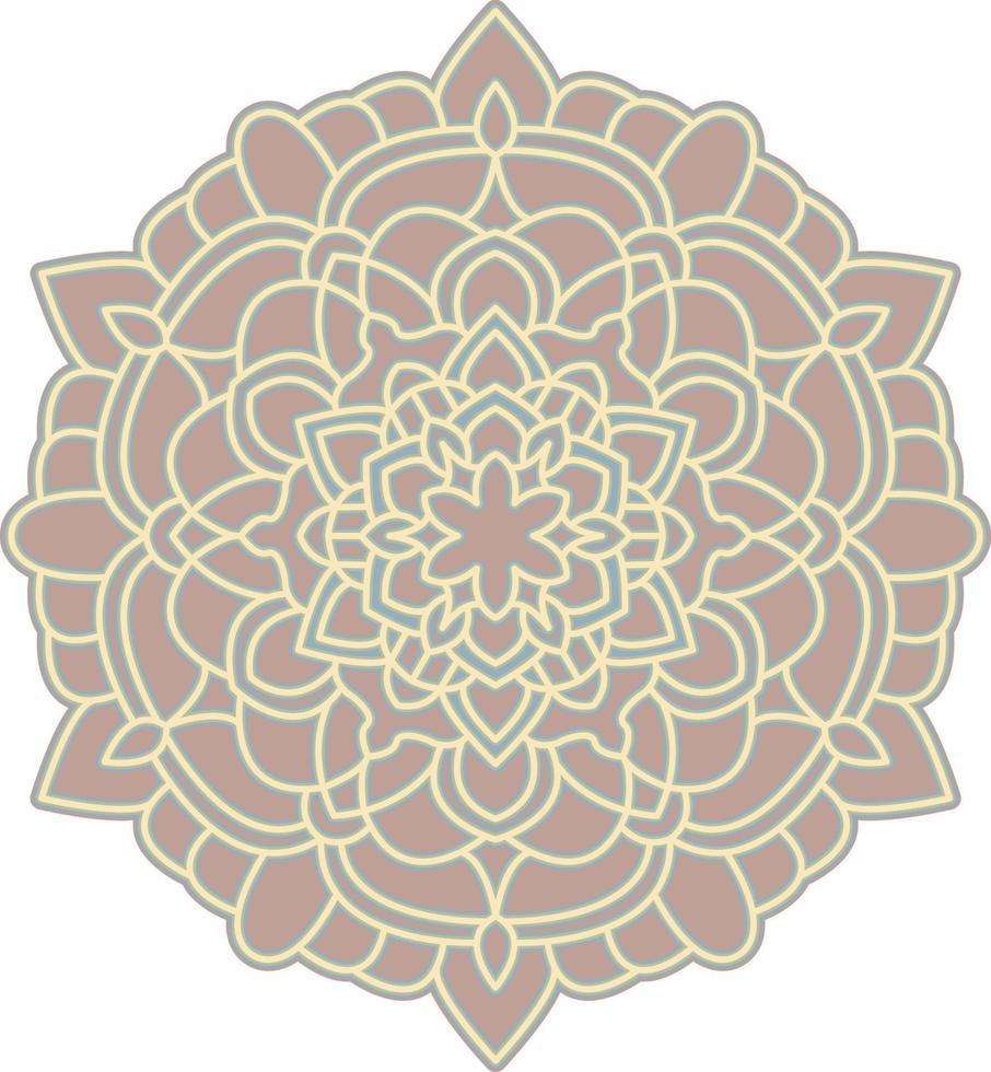 3D Mandala Multilayered Cut File SVG vector