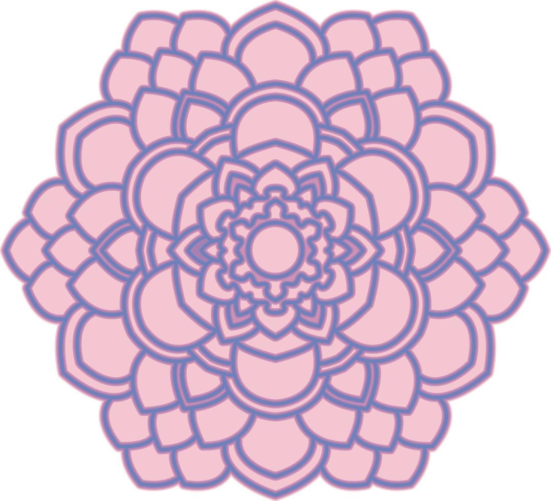 3D Mandala Multilayered Cut File SVG vector