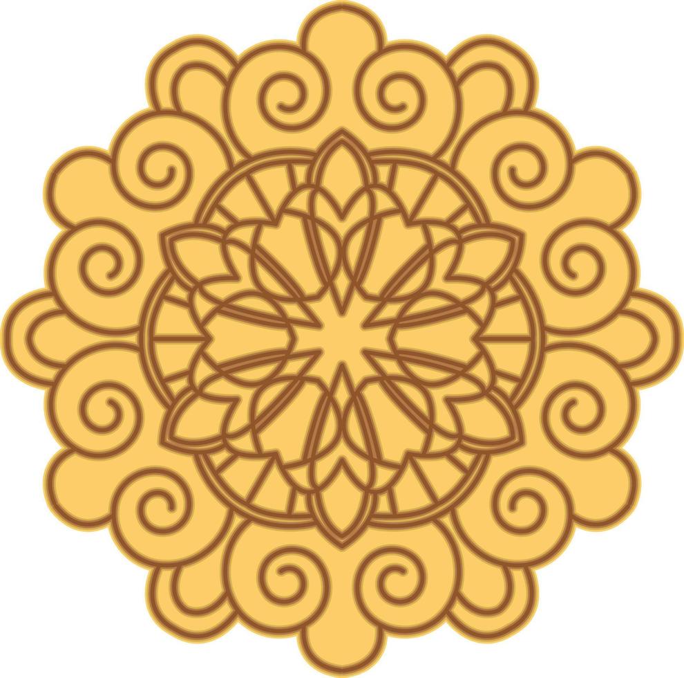 3D Mandala Multilayered Cut File SVG vector
