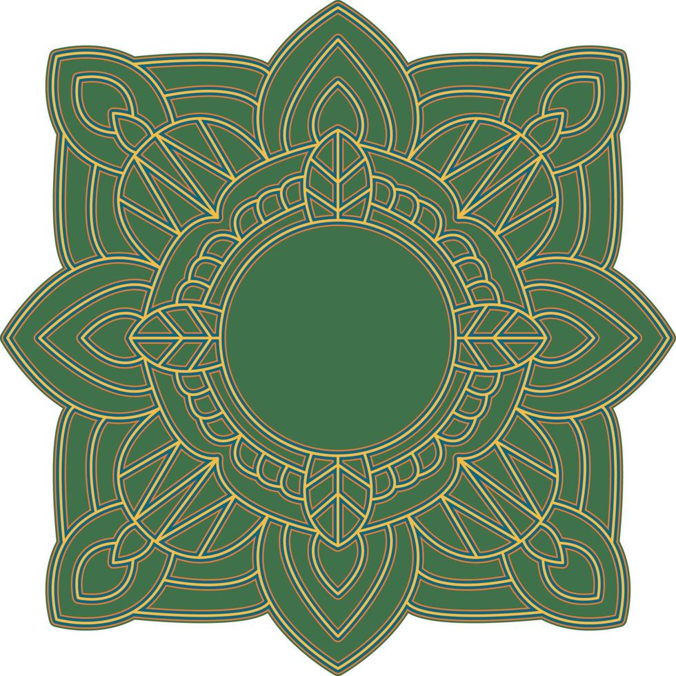 3D Mandala Multilayered Cut File SVG vector