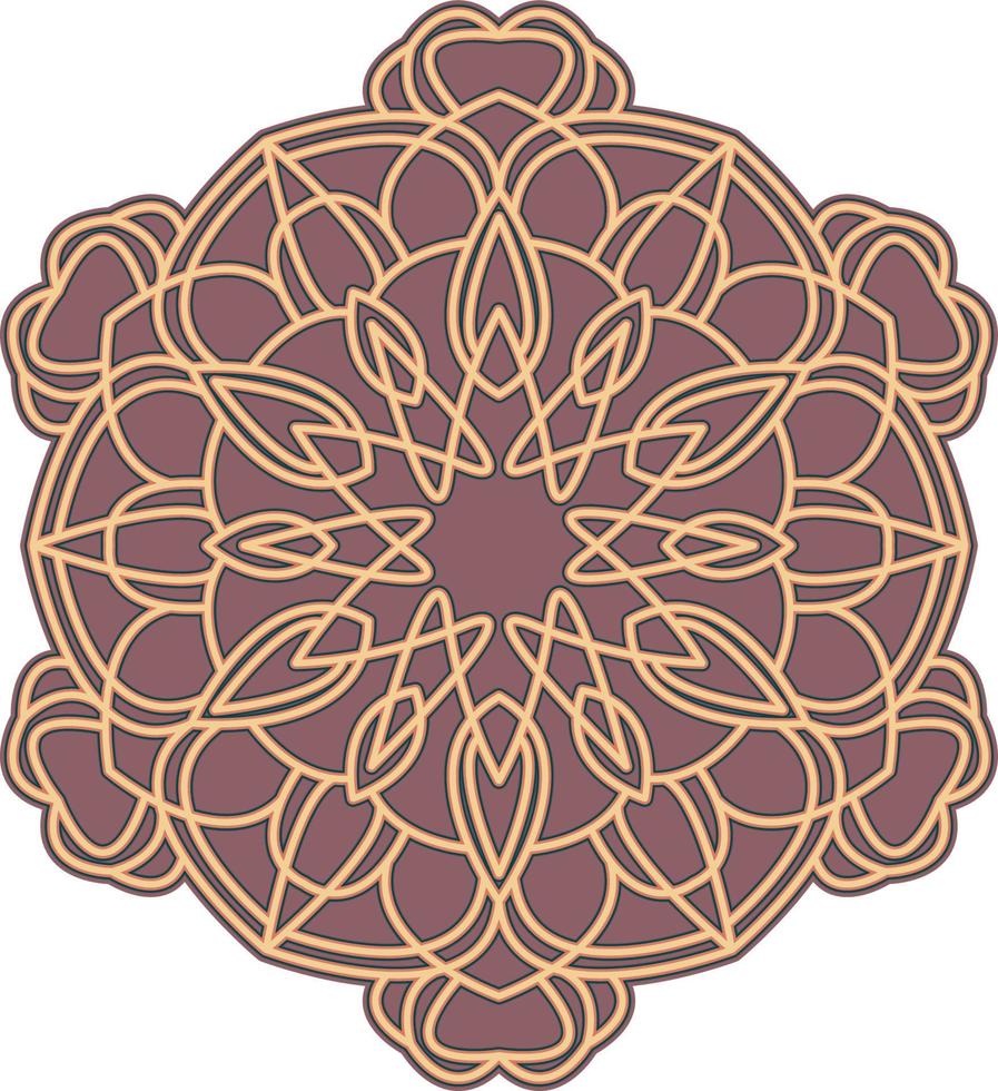 3D Mandala Multilayered Cut File SVG vector