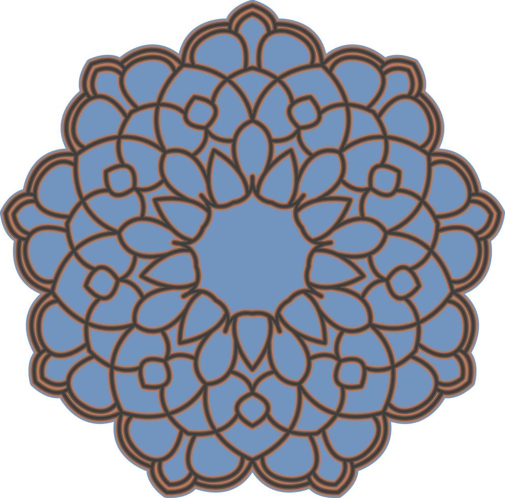 3D Mandala Multilayered Cut File SVG vector