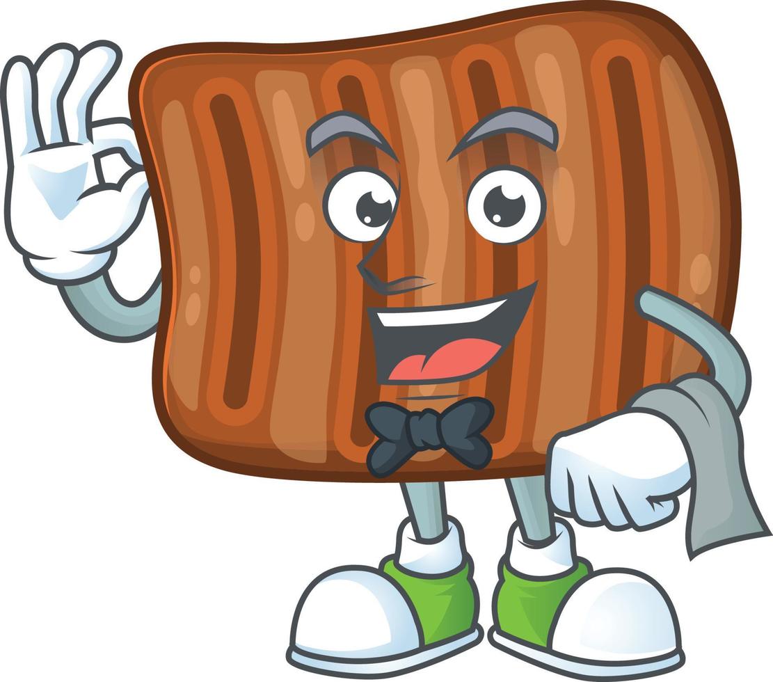A cartoon character of roasted beef 20795662 Vector Art at Vecteezy